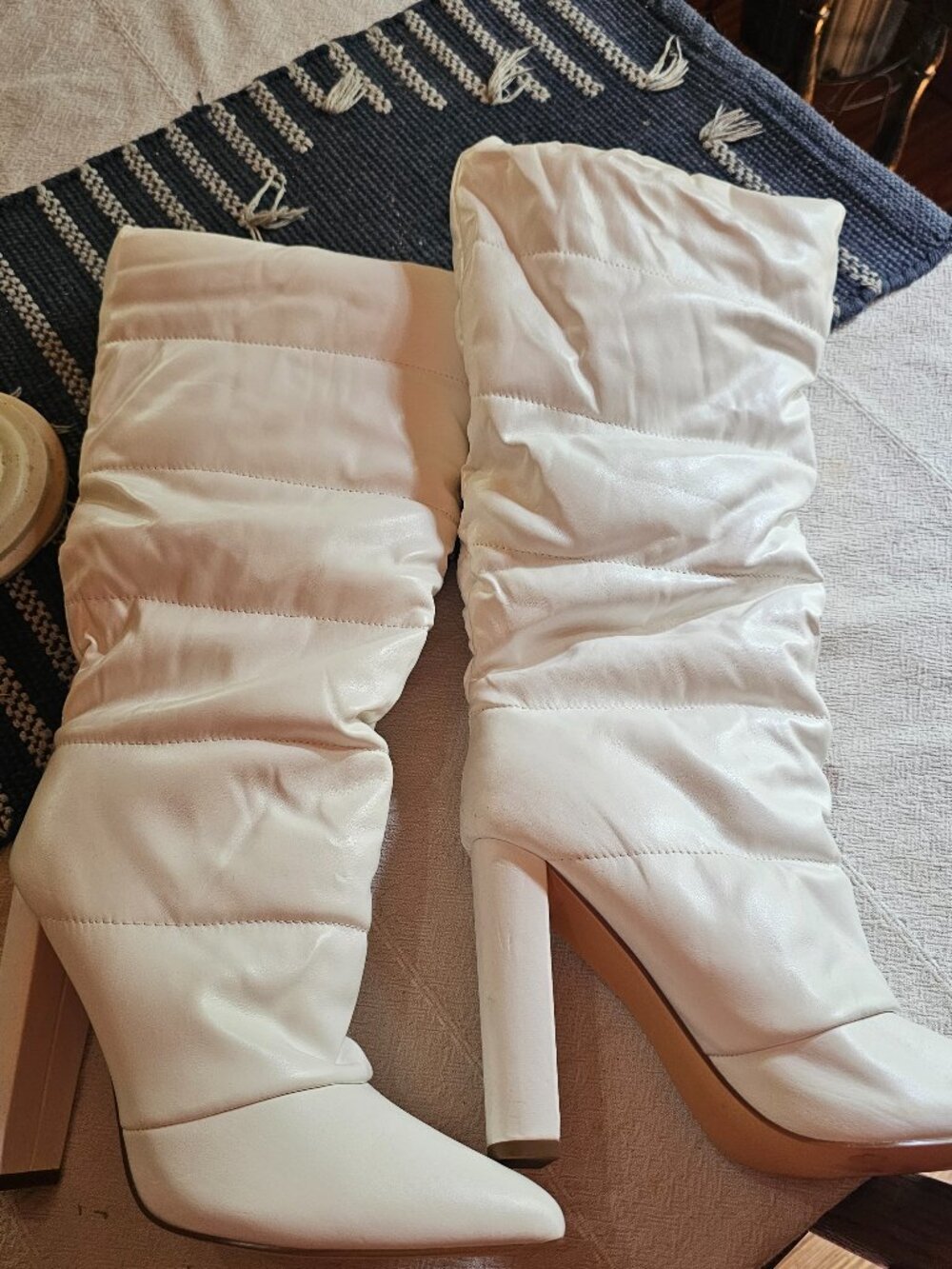 Puffy boots
